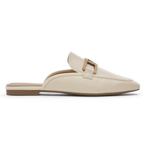 Rockport Total Motion Laylani Women's Slides White | U2JO5-PH