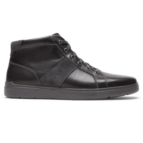 Rockport Total Motion Lite Zip Men's Sneakers Black | KVJ1Q-PH