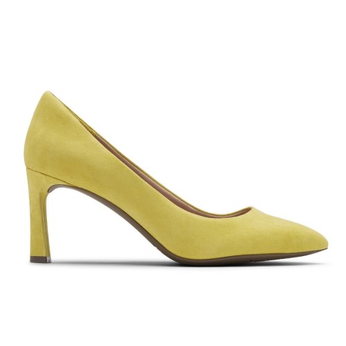 Rockport Total Motion Sheehan Women's Heels Yellow | YXSJW-PH