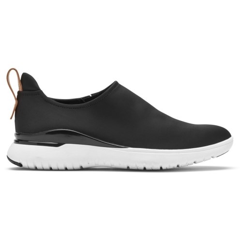 Rockport Total Motion Sport High Women's Slip On Sneakers Black | XLGPR-PH