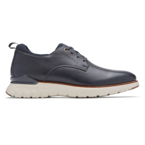 Rockport Total Motion Sport Plain Toe Men's Oxfords Shoes Navy | PSXU1-PH