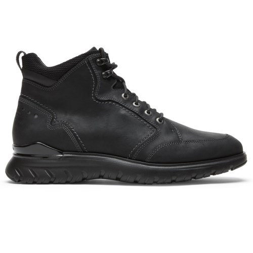 Rockport Total Motion Sport Waterproof Men's Boots Black | R2MQK-PH