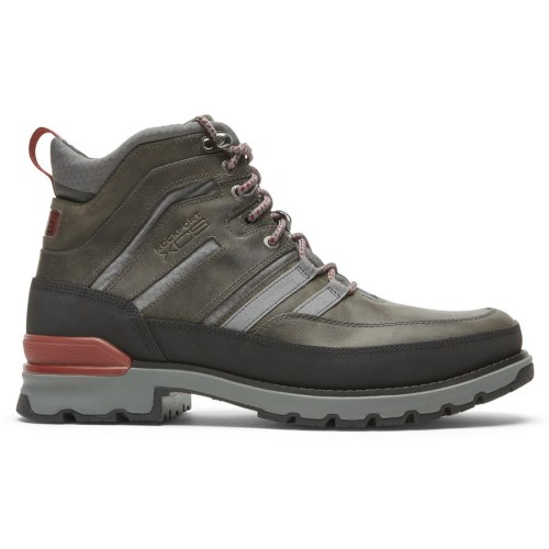 Rockport Total Motion Trek Modern Waterproof Men's Boots Grey | KGNLZ-PH