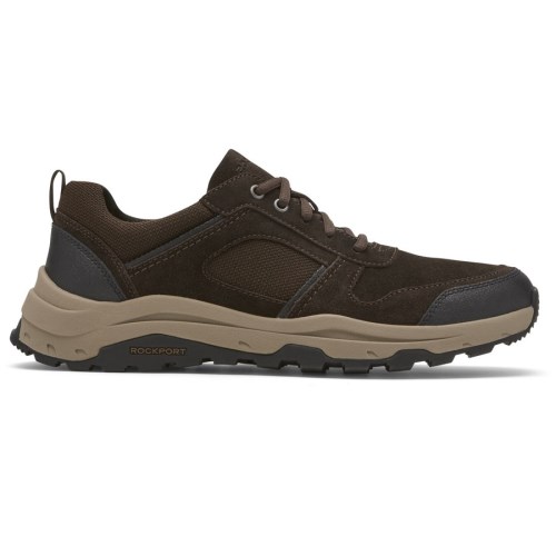 Rockport XCS Birchfield Ubal Trekker Men's Hiking Shoes Chocolate | GNYXM-PH