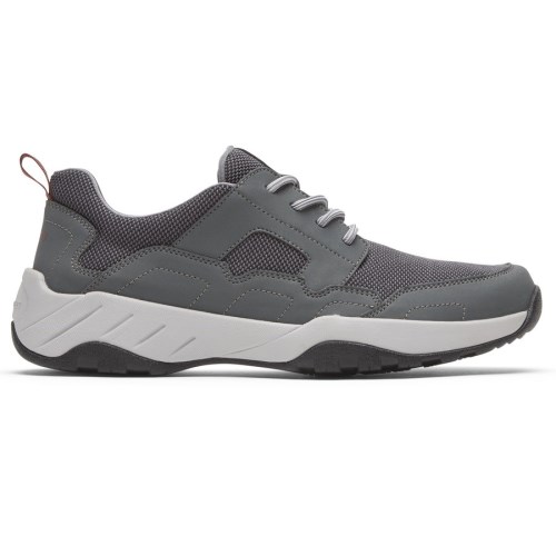 Rockport XCS Riggs Lace-Up Men's Sneakers Dark Grey | MLZ3G-PH