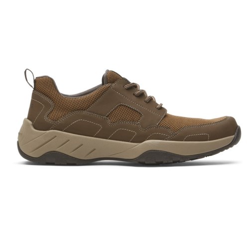 Rockport XCS Riggs Lace-Up Men's Sneakers Brown | OS3Y0-PH