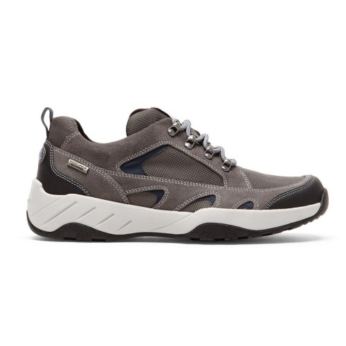 Rockport XCS Spruce Peak Waterproof Men's Hiking Shoes Grey | HV3YS-PH